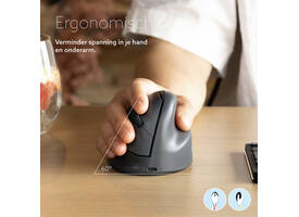 Muis R-Go Ergonomisch HE Basic Wireless Rechts M