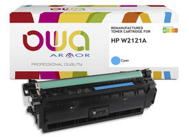 Tonercartridge OWA alternatief tbv HP W2121A blauw