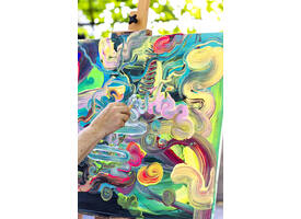 Canvasboard Talens Art Creation katoen 300x300mm wit