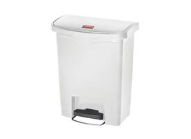 Pedaalemmer Rubbermaid Slim Jim Step-On 30liter wit