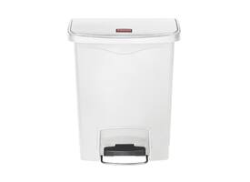 Pedaalemmer Rubbermaid Slim Jim Step-On 30liter wit