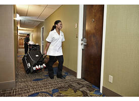Trolley Rubbermaid Executive Quick Cart groot grijs