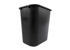 Afvalbak Rubbermaid medium 26 liter zwart