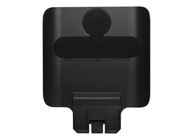 Paneel Rubbermaid Slim Jim Recyclestation voor label zwart