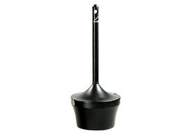 Asbak Rubbermaid Smokers' Station Aladdin vrijstaand zwart