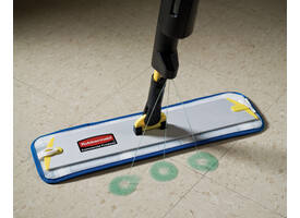 Vlakmopsysteem Rubbermaid Hygen Pulse geel