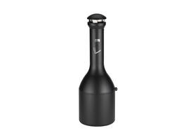 Asbak Rubbermaid Infinity Genie staand zwart