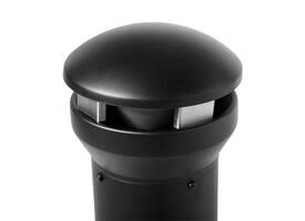 Asbak Rubbermaid Infinity Genie staand zwart