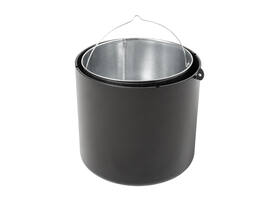 Asbak Rubbermaid Infinity Genie staand zwart