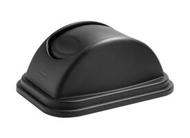 Deksel Rubbermaid groot 39L zwart