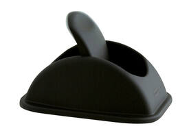 Deksel Rubbermaid groot 39L zwart