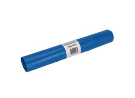 Afvalzak Cleaninq 70x110cm HDPE recycled T25 120L blauw rol à 20 stuks