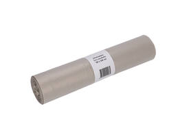 Afvalzak Cleaninq 58x100cm LDPE recycled T50 80L transparant rol à 25 stuks