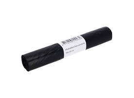 Afvalzak Cleaninq 70x110cm HDPE T25 120L zwart rol à 20 stuks