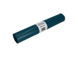 Afvalzak Cleaninq 90x110cm LDPE recycled T60 160L blauw rol à 20 stuks