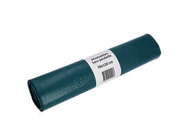 Afvalzak Cleaninq 70x110cm LDPE recycled T50 120L blauw rol à 20 stuks