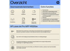 Multifunctional Laser printer HP laserjet 4102fdw