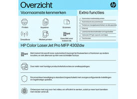 Multifunctional Laser printer HP Color LaserJet 4302dw
