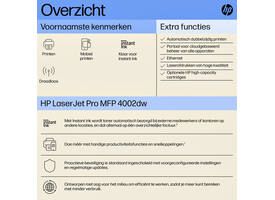 Printer laser HP LaserJet 4002dw