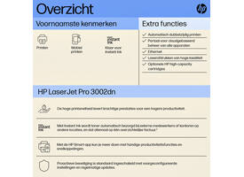 Printer laser HP LaserJet 3002dn