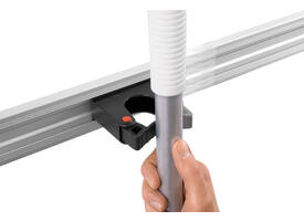 Wandhouder Toolflex met klemmen 50cm 3x ø 20/30 mm