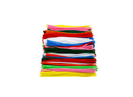 Chenilledraad Creativ Company 30cm dikte 4, 6, 9mm 700 stuks assorti