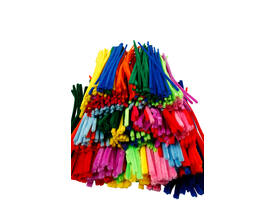 Chenilledraad Creativ Company 30cm dikte 4, 6, 9mm 700 stuks assorti
