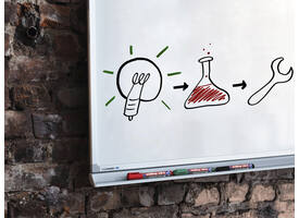Whiteboardmarker edding 363 schuin 1-5mm groen