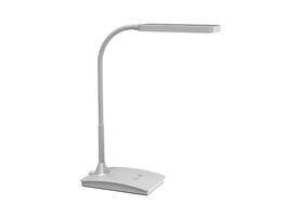 Bureaulamp MAUL Pearly LED colour vario dimbaar zilver