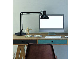 Bureaulamp MAUL Study voet excl.LED lamp E27 zwart