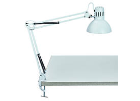Bureaulamp MAUL Study tafelklem excl.LED lamp E27 wit
