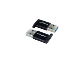 Adapter Integral USB-C naar USB-A 2-pack