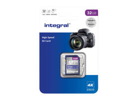 Geheugenkaart Integral SDHC-XC 32GB High Speed