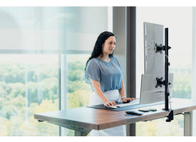 Monitorarm Kensington dubbele verticale bevestiging