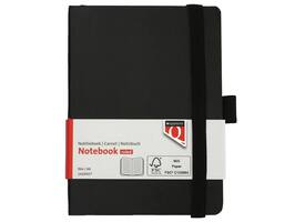 Notitieboek Quantore A6 flex lijn 192blz 80gr zwart