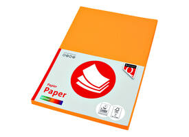 Kopieerpapier Quantore Colour A4 160gr diepgeel 50 vel