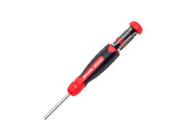Schroevendraaier Megapro Ratcheting met 13 bits zwart