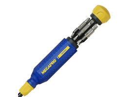 Schroevendraaier Megapro Original met 15 bits blauw