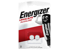 Batterij Energizer knoopcel 2x LR44 alkaline