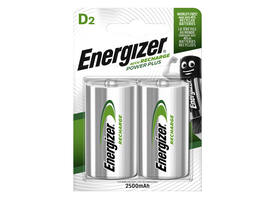 Batterij oplaadbaar Energizer 2x D 2500mAh