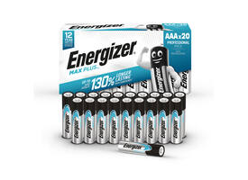 Batterij Energizer Max Plus 20x AAA alkaline