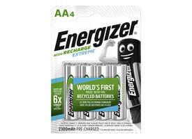 Batterij oplaadbaar Energizer 4x AA 2300mAh