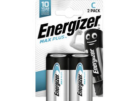 Batterij Energizer Max Plus 2x C alkaline