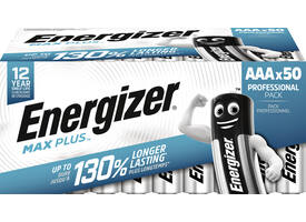 Batterij Energizer Max Plus 50x AAA alkaline