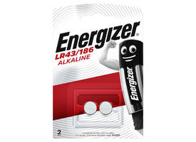 Batterij Energizer knoopcel 2x LR43 alkaline