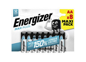 Batterij Energizer Max Plus 8x AA alkaline