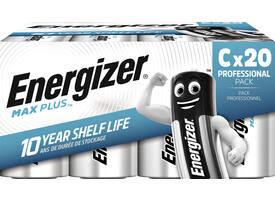 Batterij Energizer Max Plus 20x C alkaline