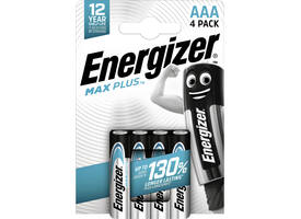 Batterij Energizer Max Plus 4x AAA alkaline