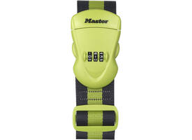 Kofferriem Master Lock cijferslot groen/zwart