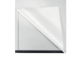 Infokader Nobo zelfklevend A4 zilver 2 stuks